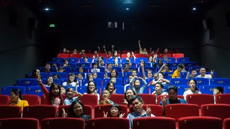 Các buổi chiếu phim hoạt hình miễn phí được tổ chức tại Trung tâm Chiếu phim Quốc gia, Học viện đào tạo hoạt hình quốc tế Sconnect (SAMA), Trung tâm Nghệ thuật đương đại Vincom Royal City và VinWonders Ocean Park 3. (ẢNH: BTC)