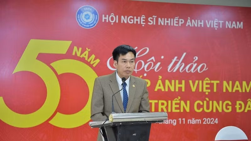 Nhiếp ảnh đã và đang trở thành hoạt động phát triển văn hóa không thể thiếu trong đời sống hoạt động nghệ thuật, đời sống văn hóa tinh thần của con người không chỉ ở Việt Nam mà trên toàn thế giới, ông Hồ Sỹ Minh khẳng định. (ẢNH: HỘI NGHỆ SĨ NHIẾP ẢNH VIỆT NAM)