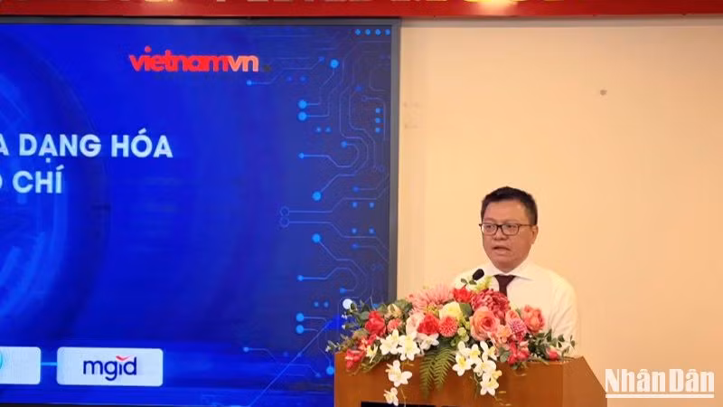 Đồng chí Lê Quốc Minh phát biểu tại Hội thảo. Đồng chí Lê Quốc Minh phát biểu tại Hội thảo.