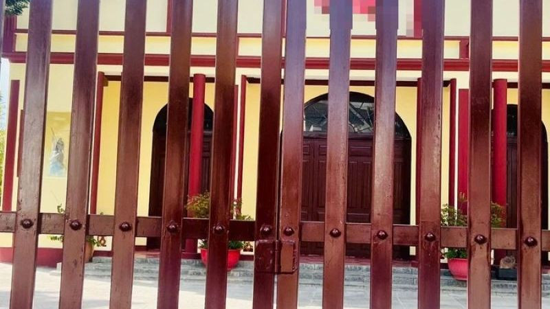 Nơi xảy ra sự việc. (Ảnh: Công an cung cấp)