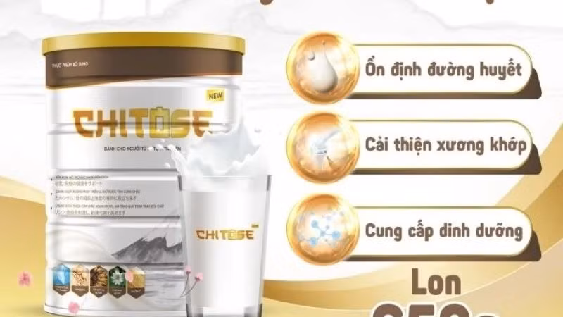 Một số website quảng cáo sản phẩm thực phẩm bổ sung Chitose vi phạm quy định về quảng cáo thực phẩm. (Ảnh: Internet)