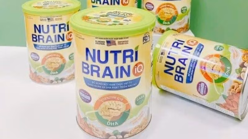 Thực phẩm bổ sung Nutri Brain IQ. (Ảnh: Internet)