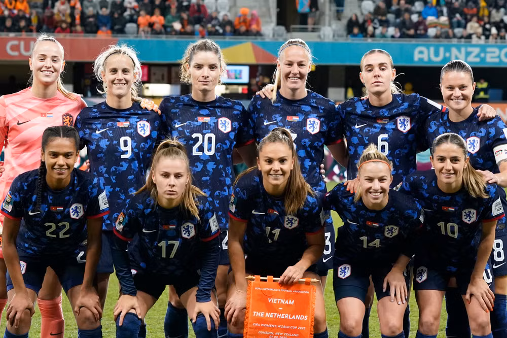 Đội tuyển bóng đá nữ Hà Lan.