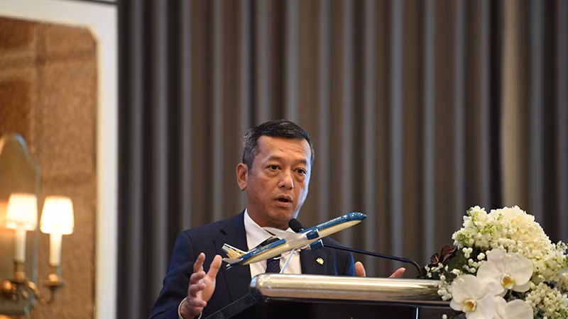 Ông Ngô Trí Hưng khẳng định kết quả kinh doanh của chi nhánh Vietnam Airlines tại Thái Lan năm 2024 tăng 115% so với năm 2023.