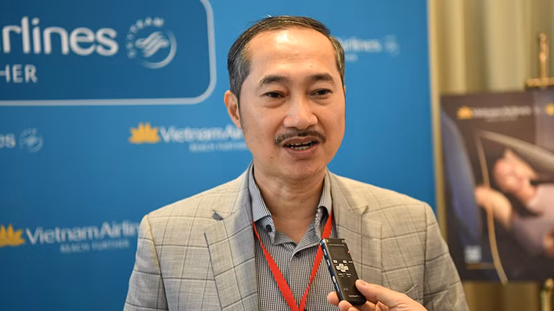 Ông Cao Trí Dũng, Chủ tịch Hiệp hội Du lịch thành phố Đà Nẵng đánh giá cao việc Vietnam Airlines khôi phục chuyến bay thẳng từ Bangkok tới Đà Nẵng.