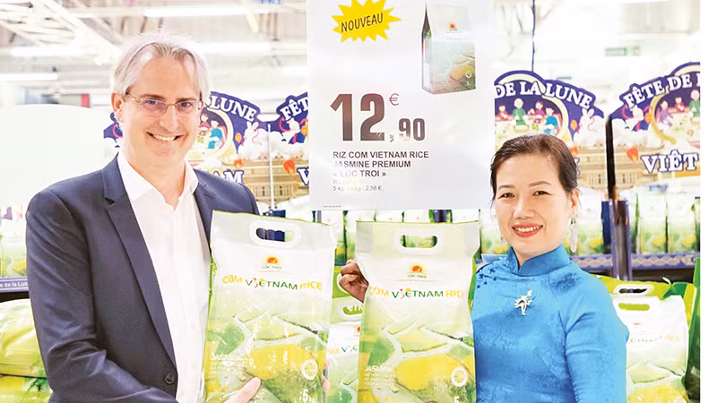 Công ty Vinamit giới thiệu sản phẩm tại Hội chợ chuyên ngành Thực phẩm và Đồ uống THAIFEX-Anuga Asia 2022.