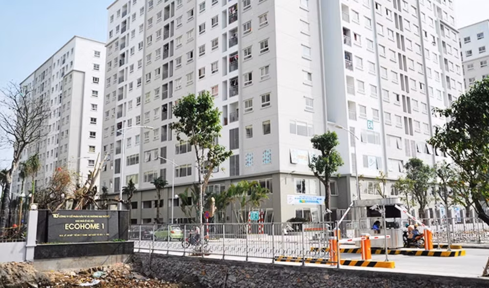 Khu nhà ở xã hội Ecohom 1. Ảnh: NGUYỆT ANH
