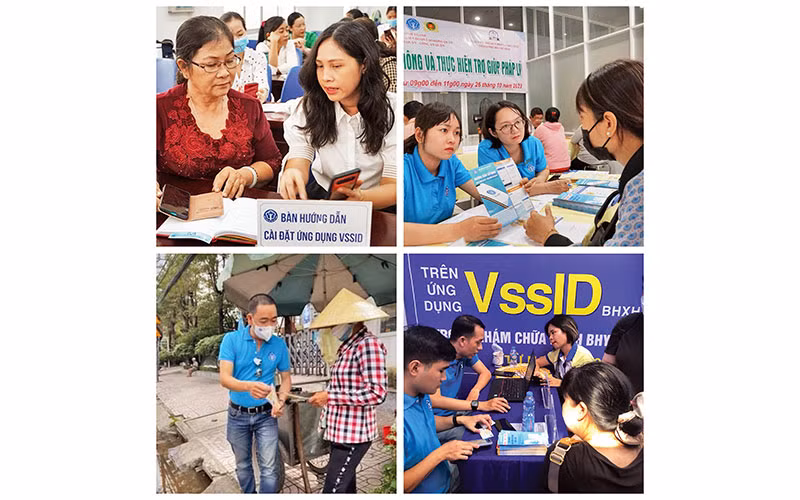 Công tác truyền thông thực hiện thường xuyên, thông suốt đã góp phần nâng cao nhận thức của nhân dân về ý nghĩa nhân văn khi tham gia BHXH, BHYT.