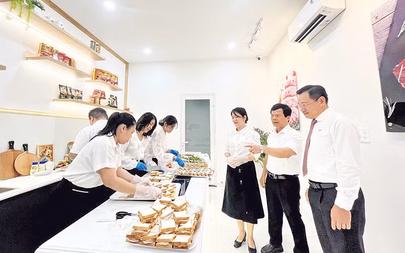 Công ty cổ phần Việt Nam Kỹ nghệ Súc sản (VISSAN) đưa vào hoạt động thêm một địa điểm trưng bày sản phẩm, kinh doanh vào đầu năm 2025. (Ảnh CTV)