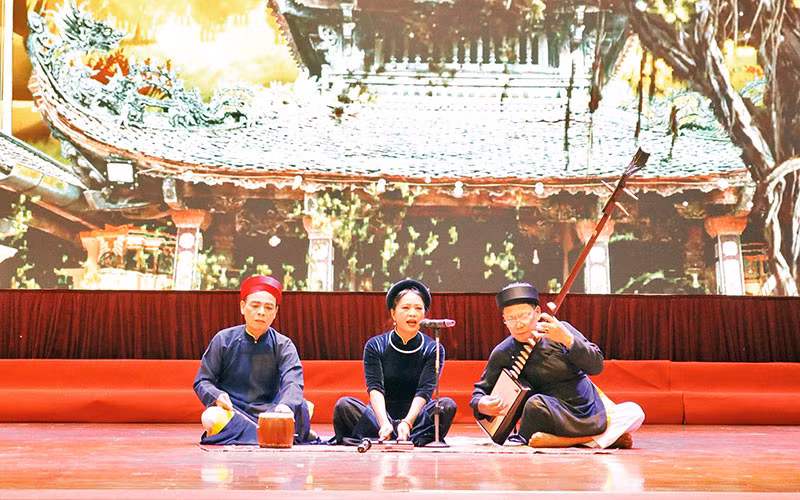 Bắc Ninh đã và đang nỗ lực hồi sinh, phát triển nghệ thuật ca trù.