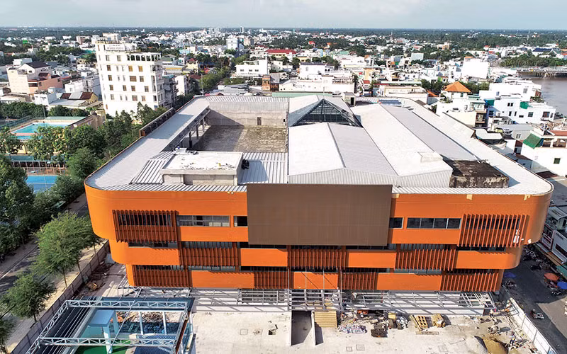 Thành phố Mỹ Tho đang trên đà phát triển.