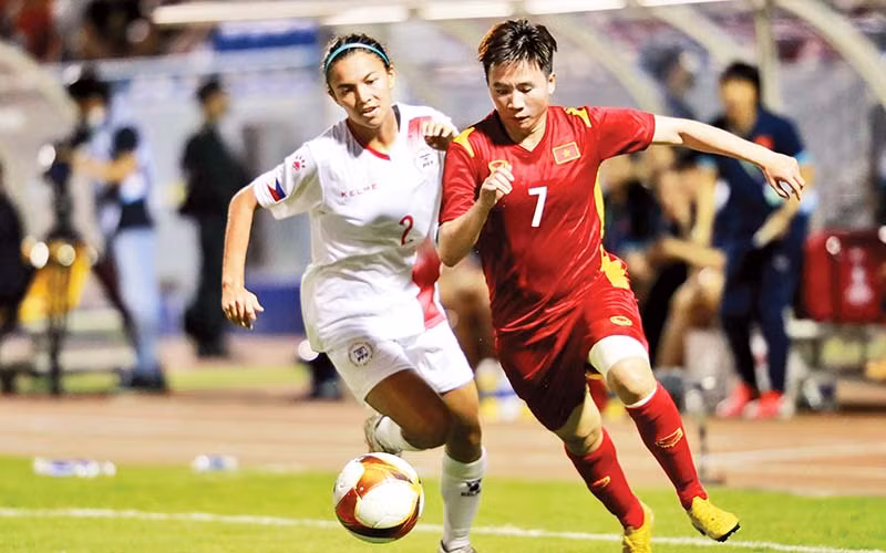 Các tuyển thủ nữ bắt đầu hành trình chinh phục những thử thách quan trọng trong năm. Ảnh | Ngân Hà, Ngọc Dương