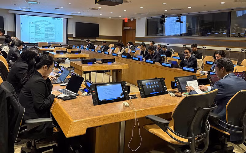 Việt Nam đảm nhiệm cương vị Chủ tịch Nhóm châu Á-Thái Bình Dương tại Liên hợp quốc tháng 4/2024. (Ảnh TTXVN)