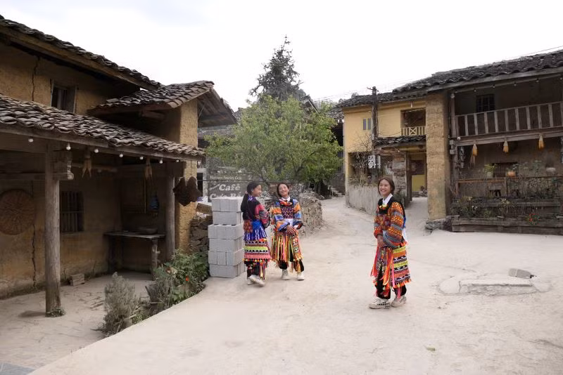 Nét văn hóa truyền thống của dân tộc Lô Lô được quan tâm và gìn giữ.