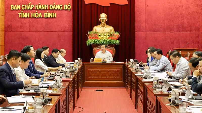 Các đại biểu dự hội nghị.