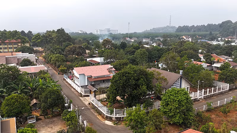 Đô thị Long Khánh đang có tỷ lệ che phủ cây xanh đạt 71%.