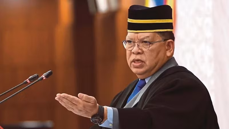 Chủ tịch Hạ viện Malaysia Tan Sri Dato' Johari Bin Abdul. (Ảnh: Bernama)