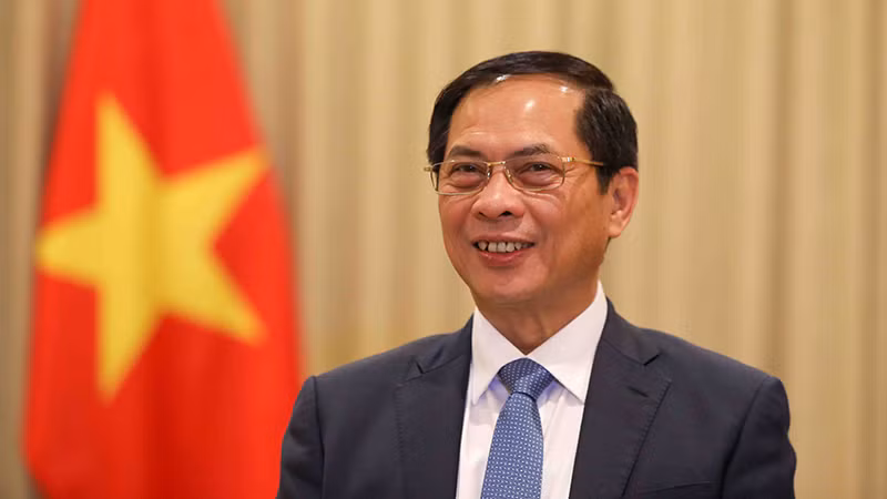 Phó Thủ tướng, Bộ trưởng Ngoại giao Bùi Thanh Sơn. (Ảnh: Bộ Ngoại giao Việt Nam)