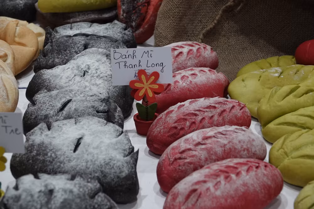 Lễ hội giới thiệu nhiều loại bánh mì độc đáo.