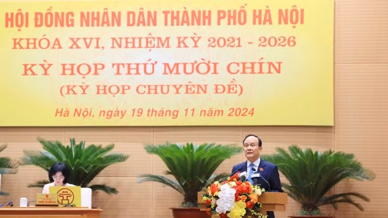 Hội đồng nhân dân thành phố Hà Nội quyết nghị 11 nghị quyết để triển khai, thi hành Luật Thủ đô