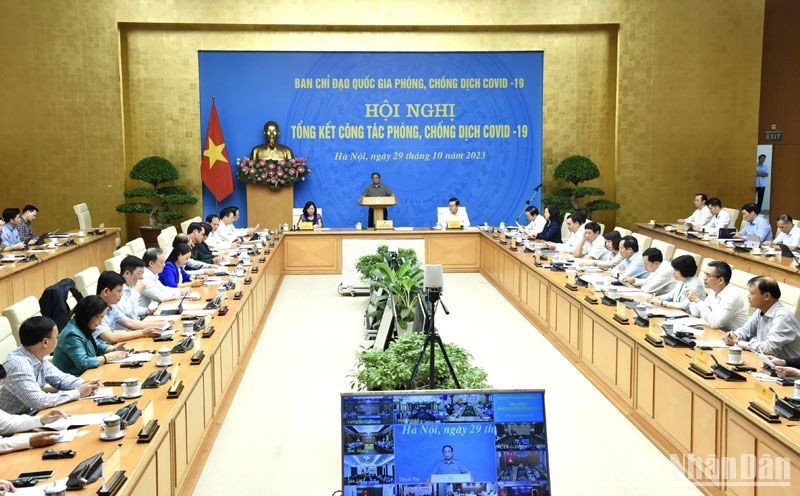 Thủ tướng Phạm Minh Chính dự và chủ trì hội nghị.