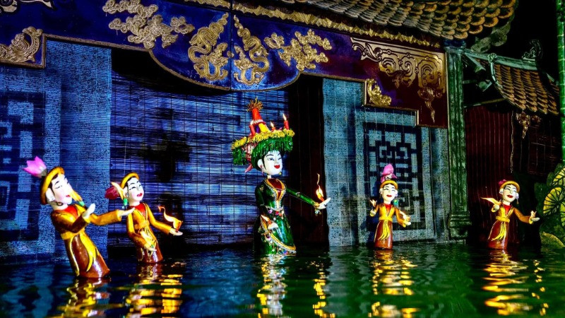 Nghệ thuật rối nước vẫn bắt nhịp vào đời sống đương đại.
