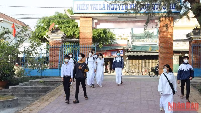 Sáng 29/9, học sinh, sinh viên ở Quảng Ngãi sẽ trở lại trường học tập. 