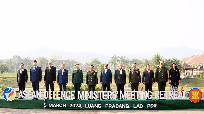 Các Trưởng đoàn tham dự Hội nghị. (Ảnh: Trịnh Dũng)