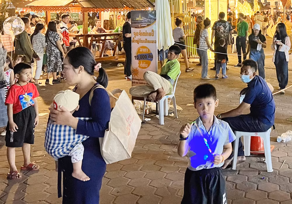 Tỷ lệ tử vong của phụ nữ Lào khi sinh con giảm 78,7% trong 20 năm qua. (Ảnh: Trịnh Dũng)