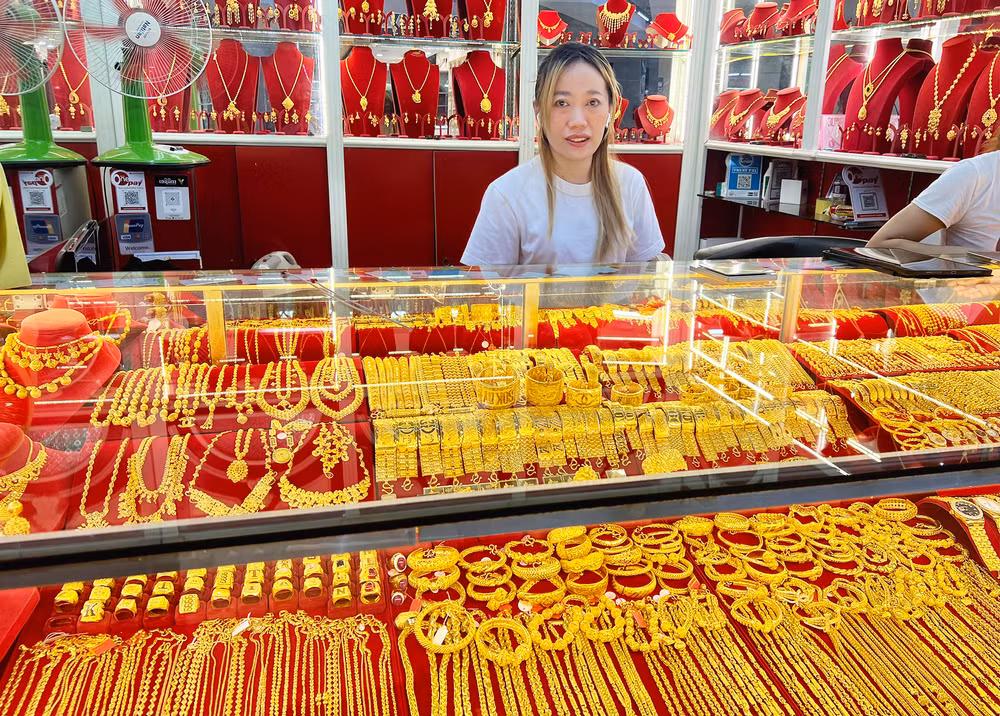 Vàng là mặt hàng xuất khẩu chính của Lào trong 4 tháng đầu năm 2023. (Ảnh: Trịnh Dũng)