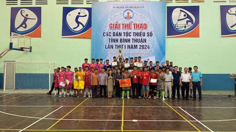 Huyện Bắc Bình đạt giải nhất toàn đoàn.