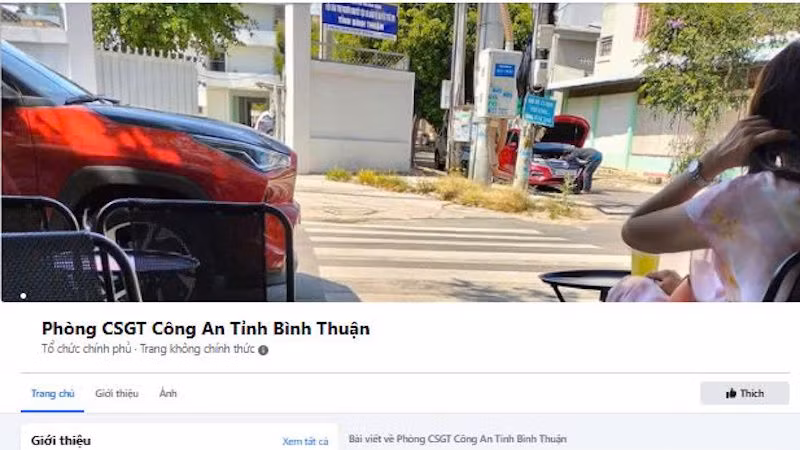 Trang Facebook giả mạo