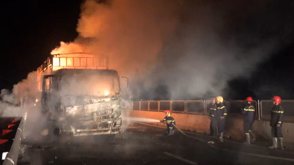 Hiện trường vụ cháy