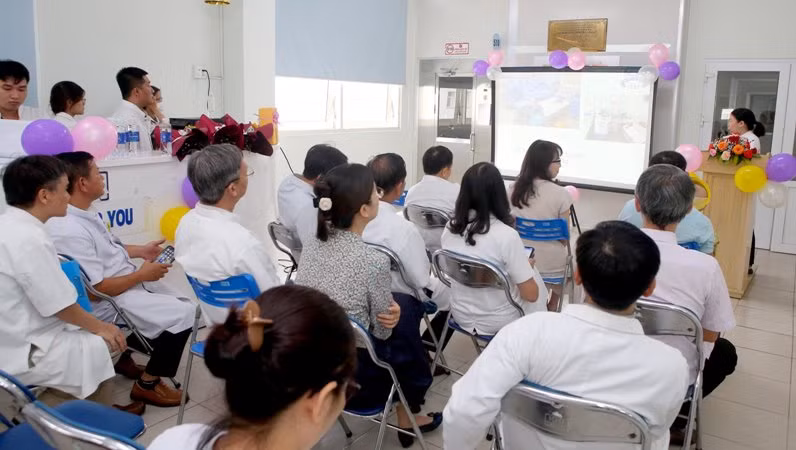 Hiện kỹ thuật ghép tế bào gốc tự thân tại Bệnh viện Trung ương Huế đã được thực hiện thường quy một cách chuyên nghiệp.