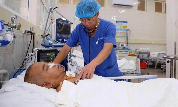 Bệnh nhân đột quỵ dần hồi phục sức khoẻ. (ảnh: BVH)