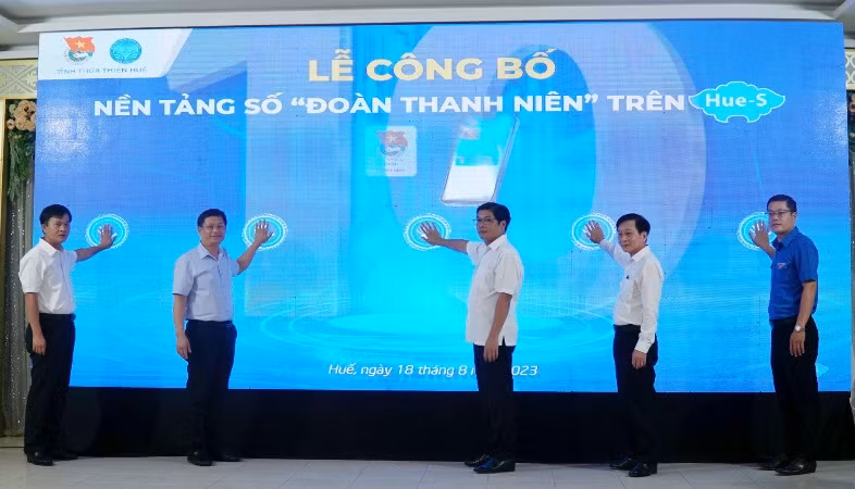 Tỉnh đoàn Thừa Thiên Huế ra mắt nền tảng số “Đoàn Thanh niên” trên Hue-S.