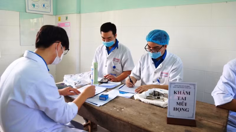 Tổng kinh phí của Đoàn khám, chữa bệnh lần này hơn 70 triệu đồng.