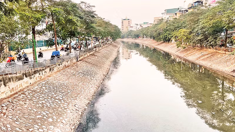 Các dòng sông khu vực phía tây Thủ đô ô nhiễm nghiêm trọng. 