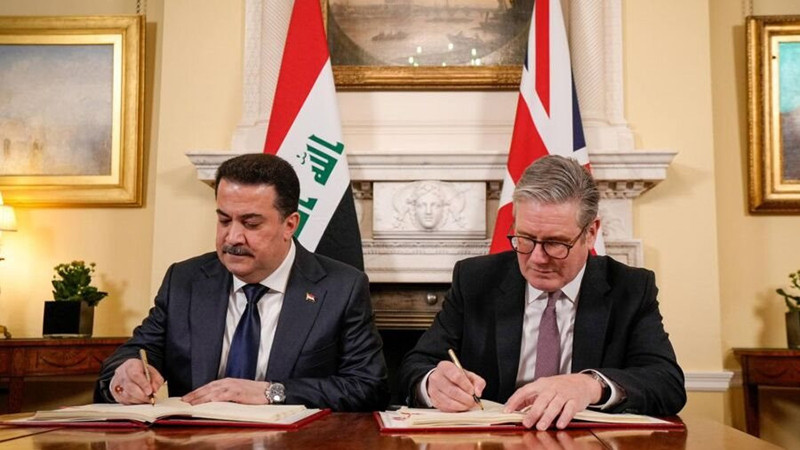 Iraq và Anh ký thỏa thuận hợp tác trong lĩnh vực dầu khí. (Ảnh Iraqi News) 