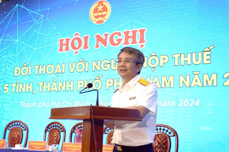 Tổng cục trưởng Mai Xuân Thành phát biểu tại Hội nghị