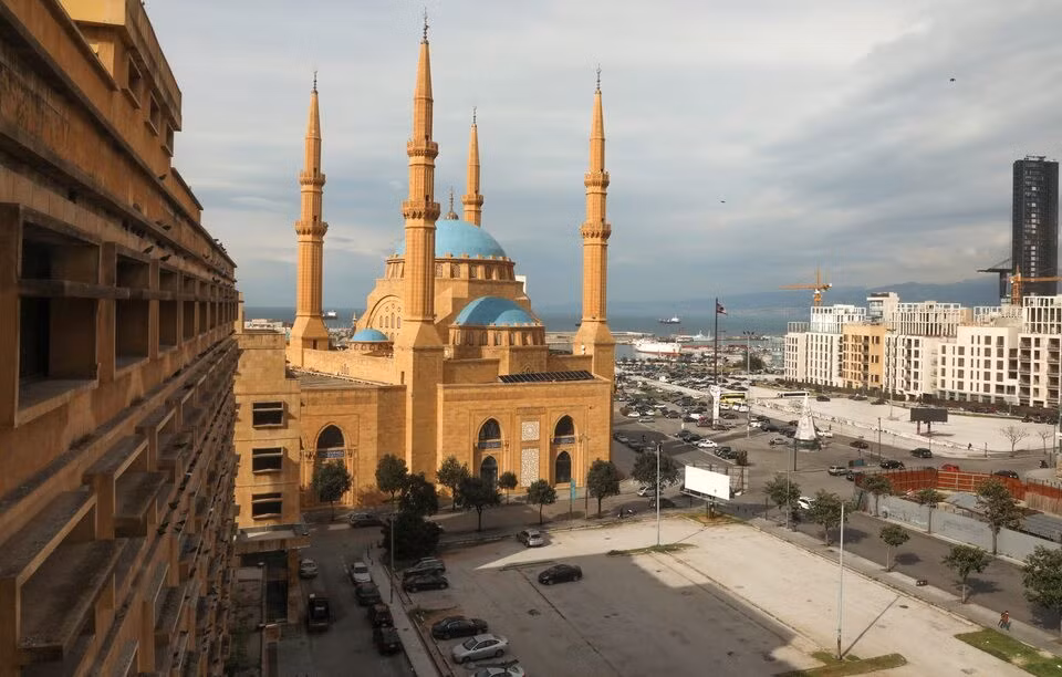 Một góc thủ đô Beirut của Liban. (Ảnh Reuters) 