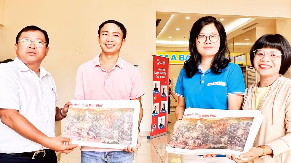 Tranh panorama về chiến dịch Điện Biên Phủ gây ấn tượng mạnh mẽ với cộng đồng 