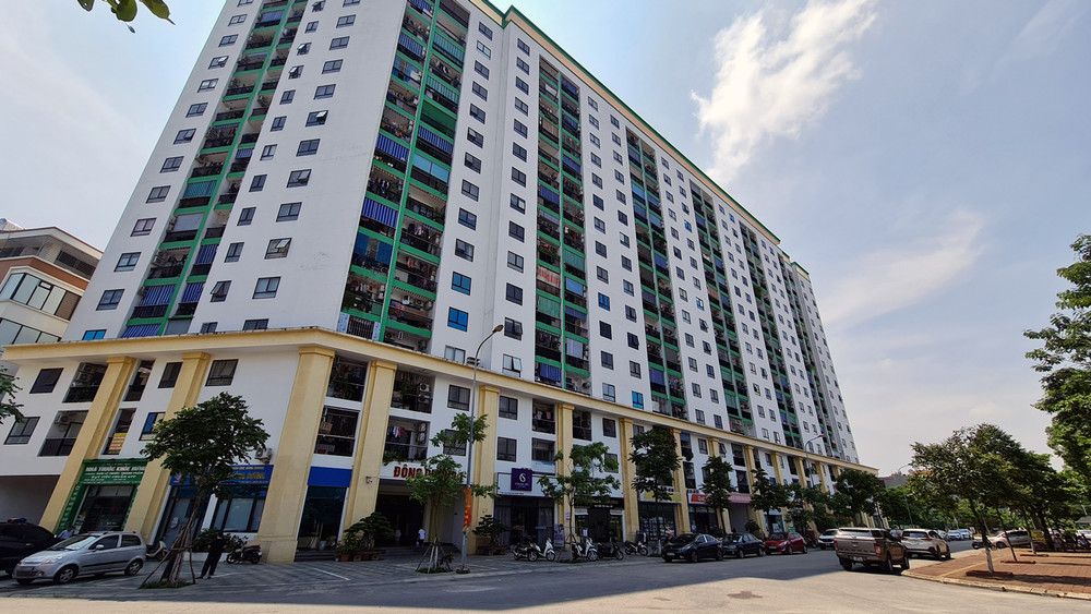 Dự án nhà ở xã hội Ðông Dương 1 tại tỉnh Bắc Ninh. 