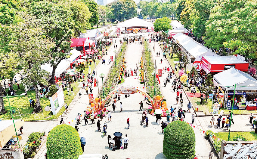 Toàn cảnh Lễ hội bánh mì Việt Nam năm 2025 vừa diễn ra tại thành phố. (Ảnh CTV) 
