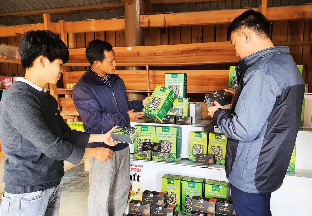 Nhờ sàn thương mại điện tử, người tiêu dùng dễ dàng tiếp cận với các sản phẩm OCOP tại vùng sâu, vùng xa huyện Tu Mơ Rông, tỉnh Kon Tum.