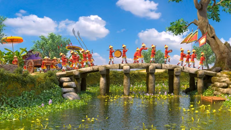 Bản sắc văn hóa, lịch sử Việt Nam trong phim hoạt hình “Truyền thuyết Kim Ngưu”. 