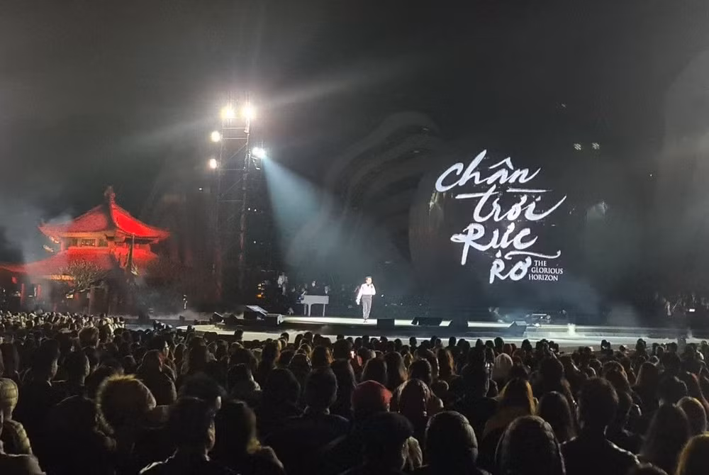 Việt Nam đã có những show diễn âm nhạc thu hút hàng chục nghìn khán giả. 