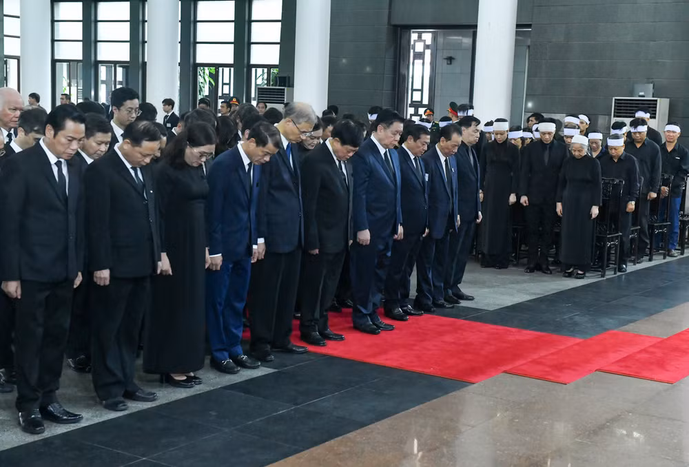 Toàn cảnh Lễ viếng Tổng Bí thư Nguyễn Phú Trọng: Trang nghiêm và xúc động ảnh 119