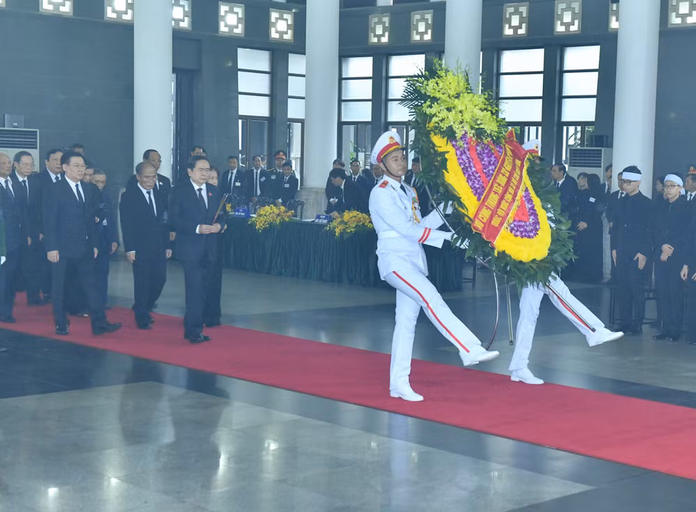 Toàn cảnh Lễ viếng Tổng Bí thư Nguyễn Phú Trọng: Trang nghiêm và xúc động ảnh 60
