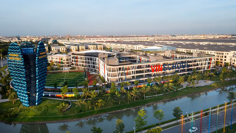 Vinschool Ocean Park 2 là cụm trường lớn và hiện đại nhất Hệ thống Giáo dục Vinschool.